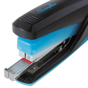 Swingline® Quicktouch Reduced Effort Full Strip Stapler, 20-sheet Capacity, Black-blue freeshipping - TVN Wholesale